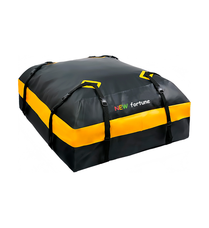 FO-10 impermeável 15 saco de teto de carro transportador de PVC com grade 500D cúbica