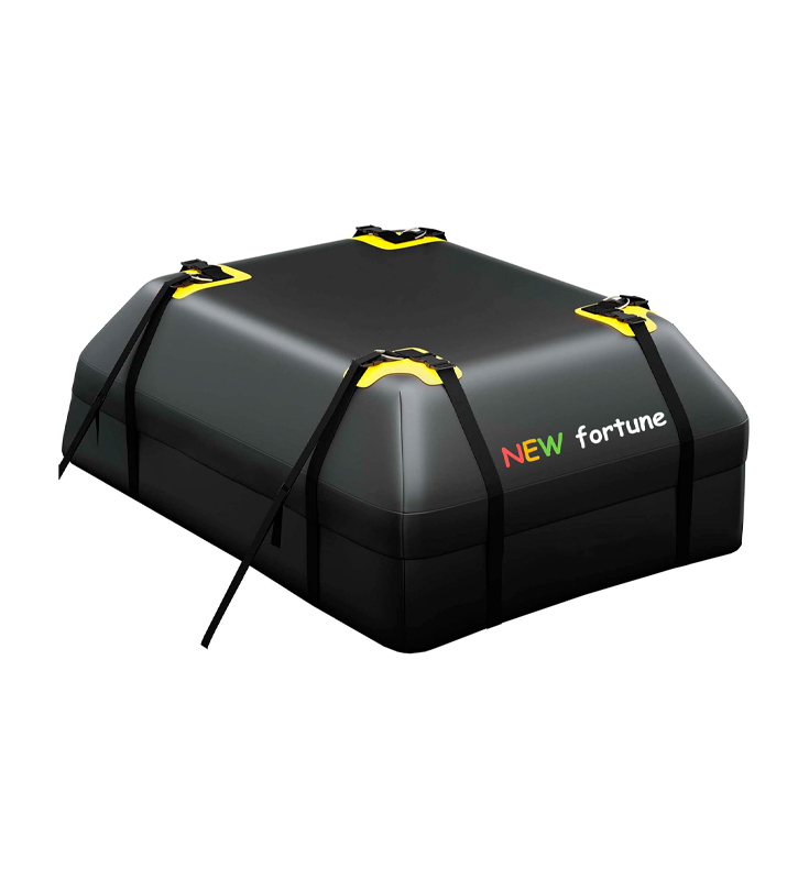 FO-12 15 pés cúbicos 500D PVC ao ar livre durável à prova d'água saco de carga para teto de carro