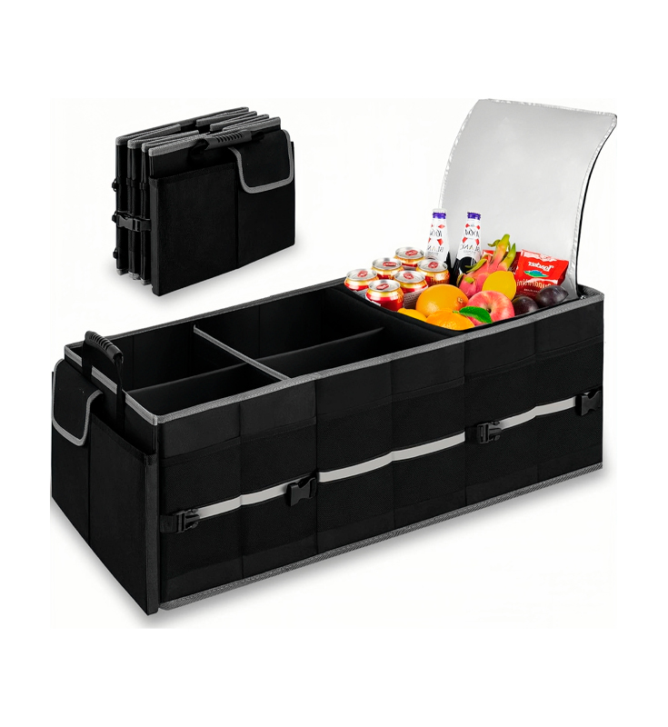 H-07 Bolsa de armazenamento de tronco universal dobrável com bolsa térmica isolada