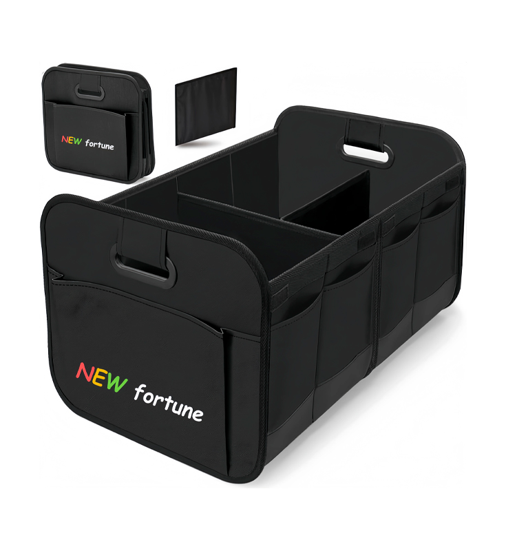 H-12 Bolsa de armazenamento dobrável com vários compartimentos e alças reforçadas
