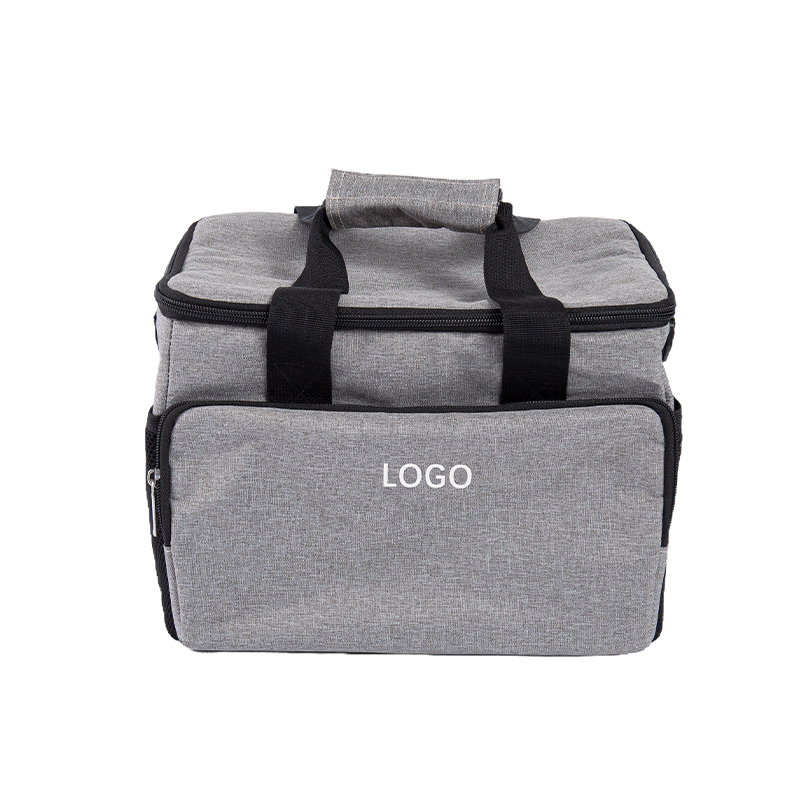 F-002 Bolsa de ombro cinza portátil Soft Cooler com