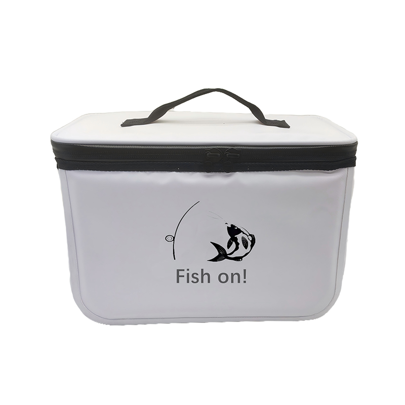 FI-09 Pequeno portátil portátil transportado crossbody saco de pesca à prova d'água de uso duplo, resistente a manchas e resistente ao desgaste